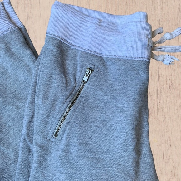 American eagle Zip joggers grey sweats - Picture 2 of 8
